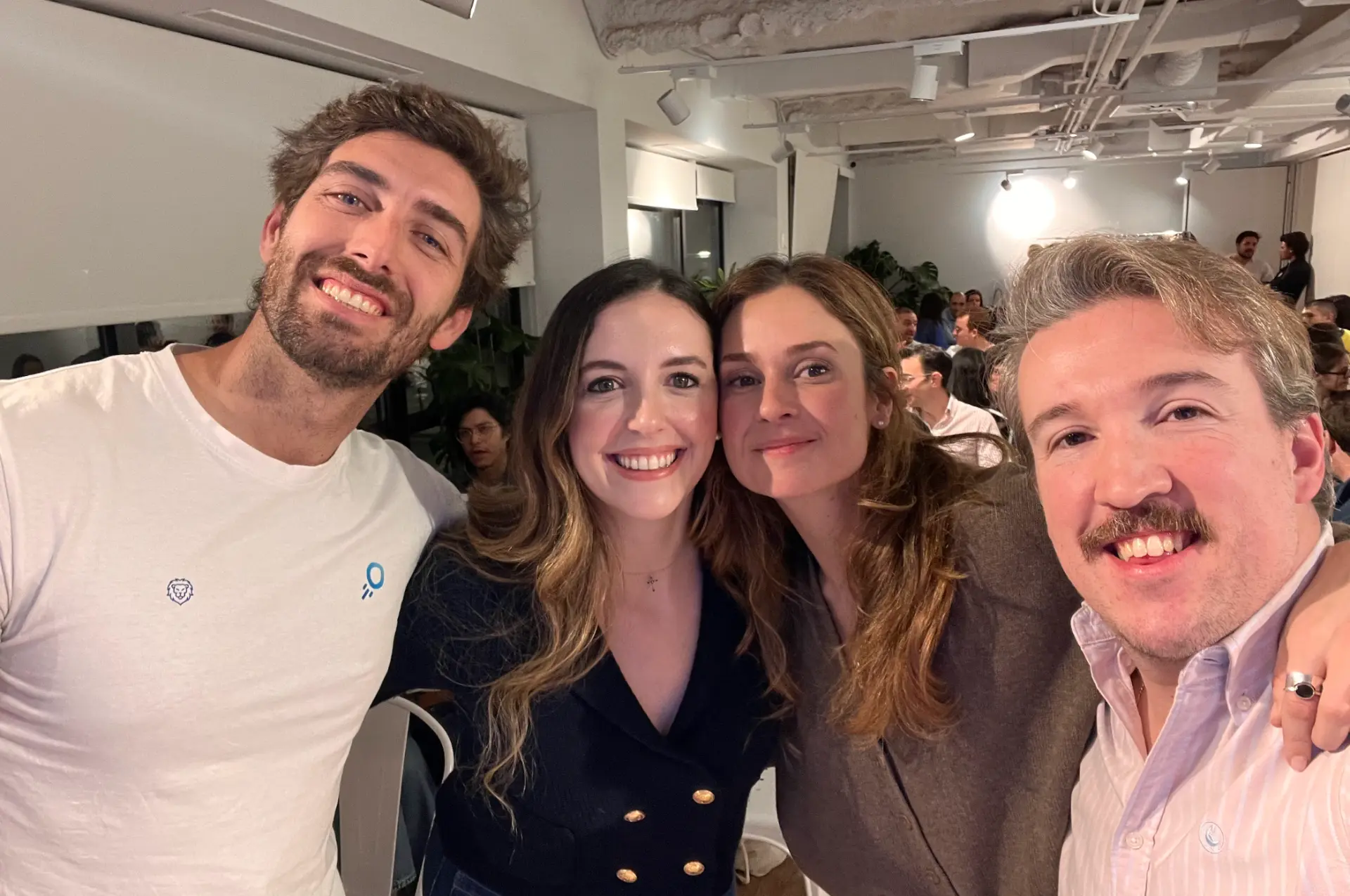 Networking tras una charla de la comunidad de emprendedores de Startup Grind Madrid